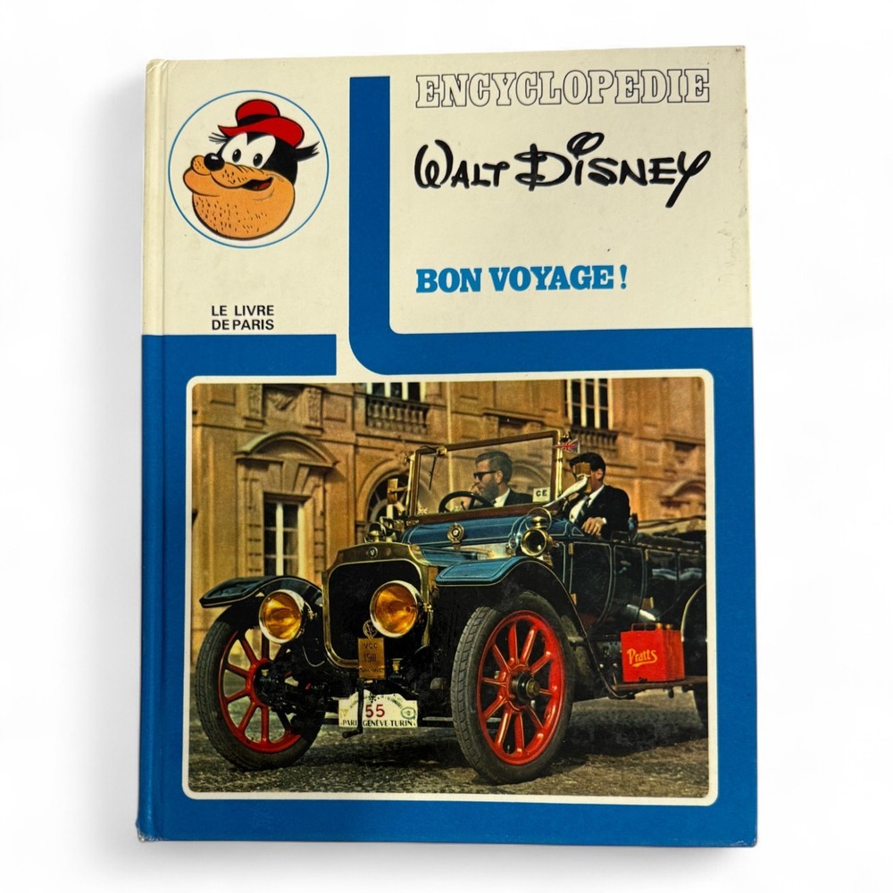 Disney Bon Voyage! Le Livre de Paris Children's Book